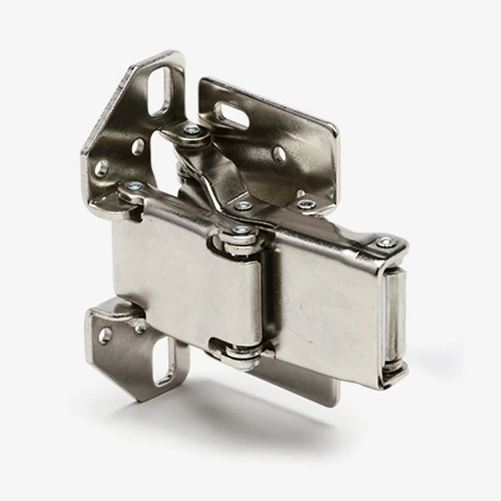 Frameless Cabinet Door Hinge, Surface Mount Image