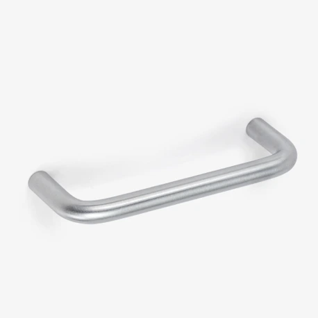 Solid Brass Handle, Satin Chrome, 3-1/2" Image