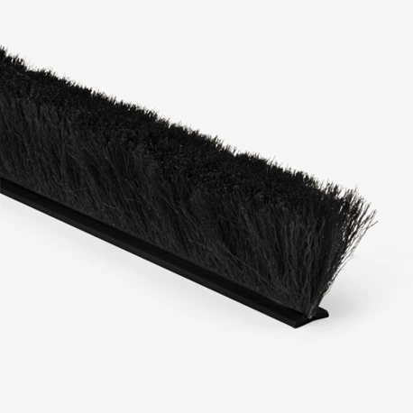 Black Pile Weatherstripping, 3/16" x 5/8" Image