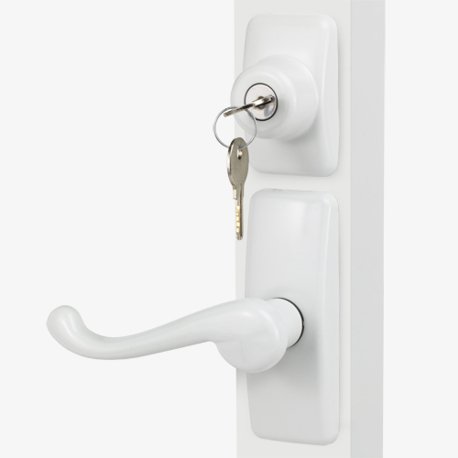 Lever Handle With Deadbolt Set