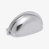 3" Bin Pull Handle, Polished Chrome
