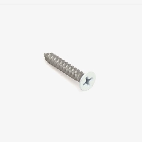 #8 x 1" Phil Flat SS Screw, Painted