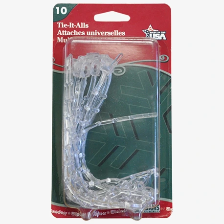 Clear Tie-It-Alls (10 PC) Image