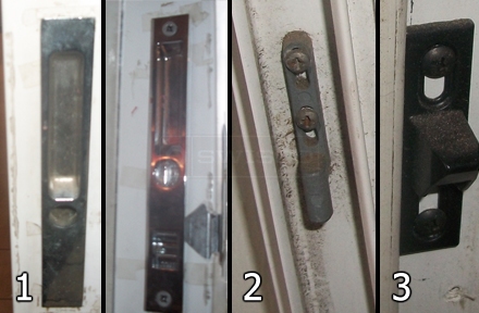 door handle latch strike