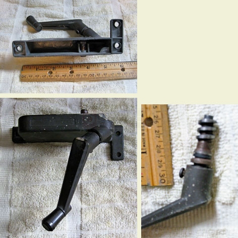 Customer image of their bronze window crank operator.