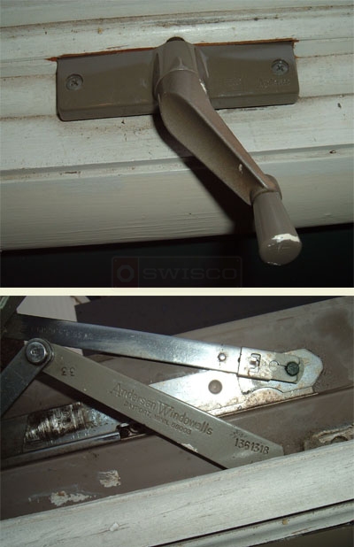 Customer image of their Andersen window operator.