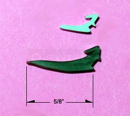 Customer image of the profile of their SeaRay boat window spline.