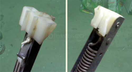 Customer image of their channel sash support balance.