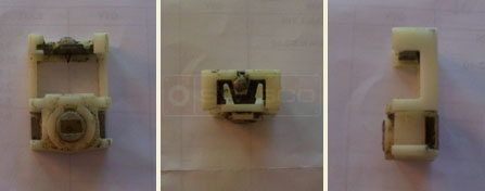 Customer image of the Thermal Guard pivot lock shoe.