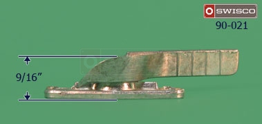 Profile view of the 90-021 window lock.