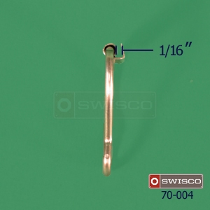 Profile view of the 70-004 pull ring.