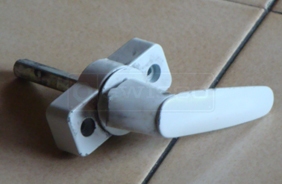 Customer photo of their Foreverdoor latch handle.
