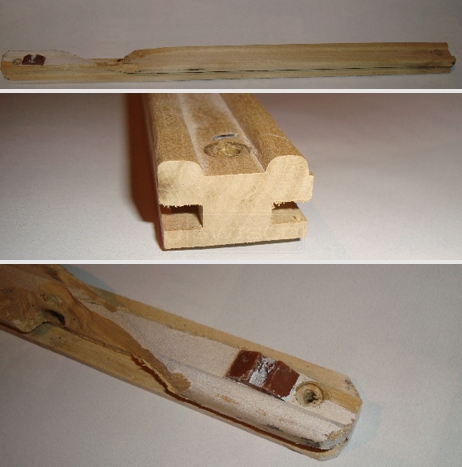 wood drawer center bedroom rail swisco replacements guide guides