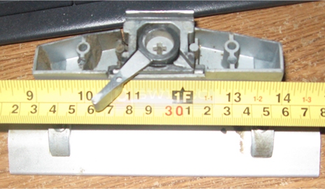 user uploaded photo of patio door handle