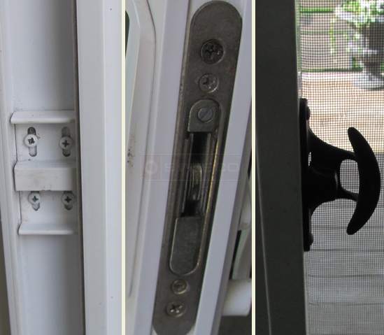 user submitted photo of superseal sliding door lock, handle and catch