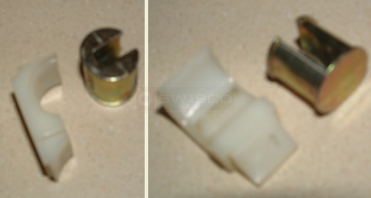User submitted photo of broken sears window hardware.