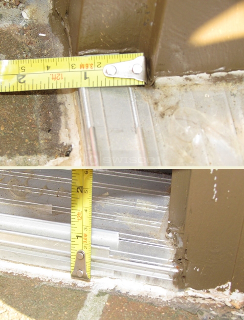 User submitted photo of door frame.
