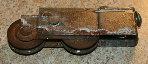 User submitted photo of patio door roller 1989