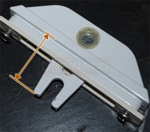 Need additional measurement of this casement latch.