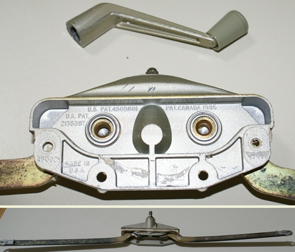 User submitted photos of window crank.