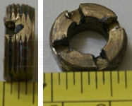 User submitted photo of their stripped screw from their 45002 crank operator.