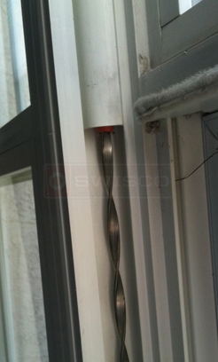 User submitted photo of spiral balance in window.