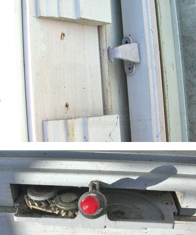 User submitted photos of their Pozzi casement window hardware.