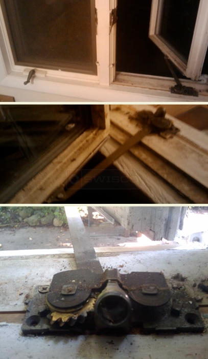 User submitted photo of Andersen window operator.