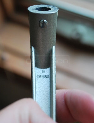 User submitted photo of their 45054 crank handle.
