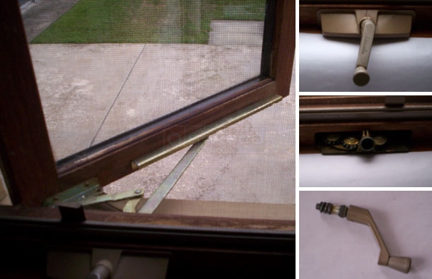 User submitted photos of their Lincoln window crank operator.