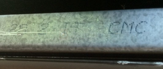 User submitted photo of their channel balance stamp.