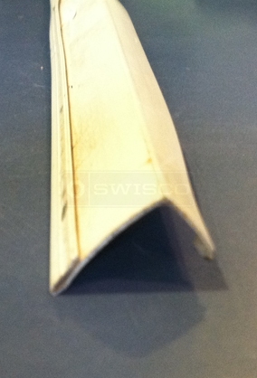 User submitted photo of snap-in weatherstripping.