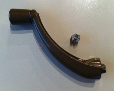 User submitted photo of folding crank handle.