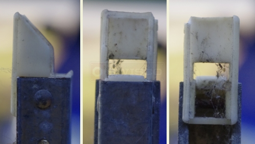 User submitted photos of channel balance attachments.