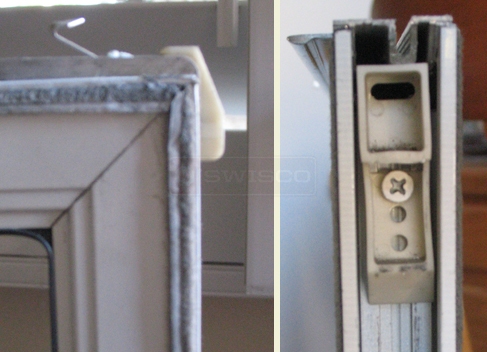User submitted photo of top sash guide.