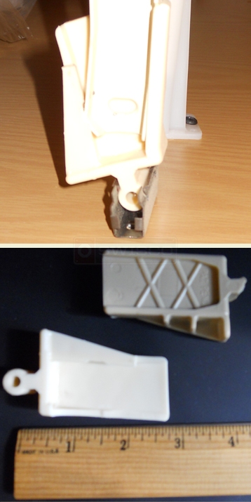User submitted photo of Unigrass 6600 slide bracket.