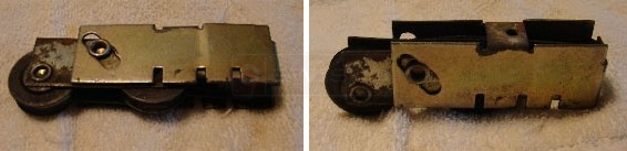 User submitted photos of their patio door roller.