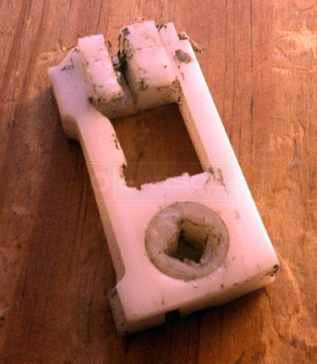 User submitted photo of pivot shoe.