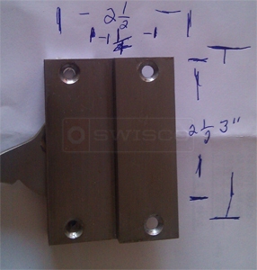 A customer submitted photo of a window lock.