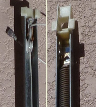 A customer submitted photo of a window balance.