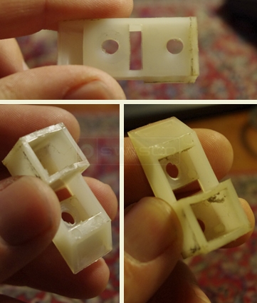 User submitted photo of top sash guide.