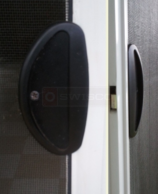 User submitted photo of screen door handle.