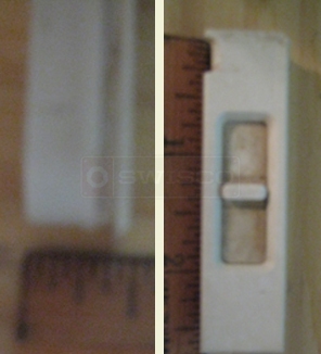 A customer submitted photo of a window latch.