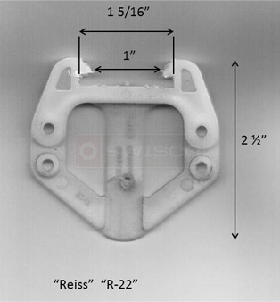 A customer submitted photo of a drawer guide.