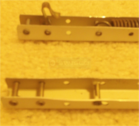 A customer submitted photo of channel balance ends.
