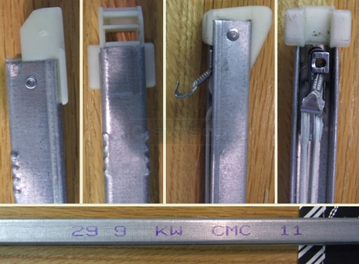A customer submitted photo of channel balance attachments.