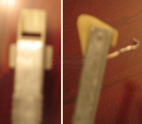A customer submitted photo of channel balance attachments.