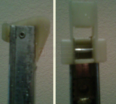 A customer submitted photo of channel balance attachments.