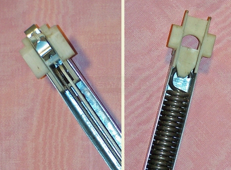 A customer submitted photo of channel balance attachments.