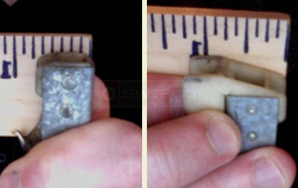 A customer submitted photo of channel balance attachments.